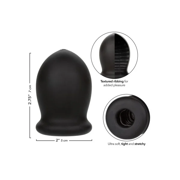 Boundless Rechargeable Vibrating Stroker - Zwart van het merk Boundless - Vibrerende Kleine Sleeve Masturbator - online bestellen bij Masculum.nl. De discrete online seks-toys en erotisch heren ondergoed winkel voor gay & hetero mannen.