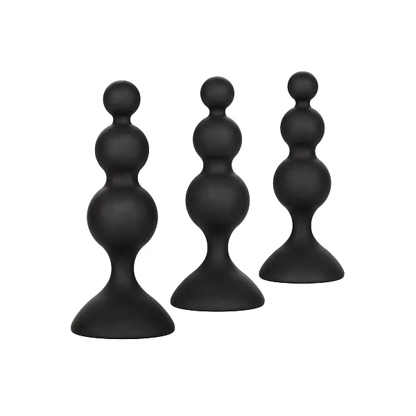 Silicone Beaded Anal Kit - Zwart van het merk Anal - Anale Kralen - online bestellen bij Masculum.nl. De discrete online seks-toys en erotisch heren ondergoed winkel voor gay & hetero mannen.