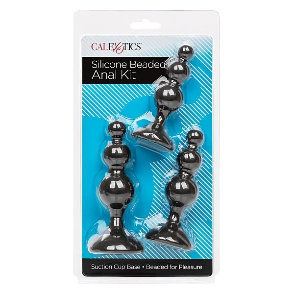 Silicone Beaded Anal Kit - Zwart van het merk Anal - Anale Kralen - online bestellen bij Masculum.nl. De discrete online seks-toys en erotisch heren ondergoed winkel voor gay & hetero mannen.