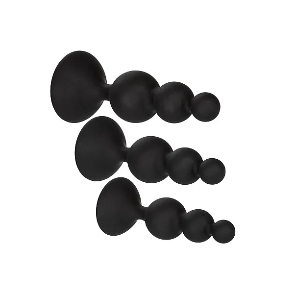 Silicone Beaded Anal Kit - Zwart van het merk Anal - Anale Kralen - online bestellen bij Masculum.nl. De discrete online seks-toys en erotisch heren ondergoed winkel voor gay & hetero mannen.