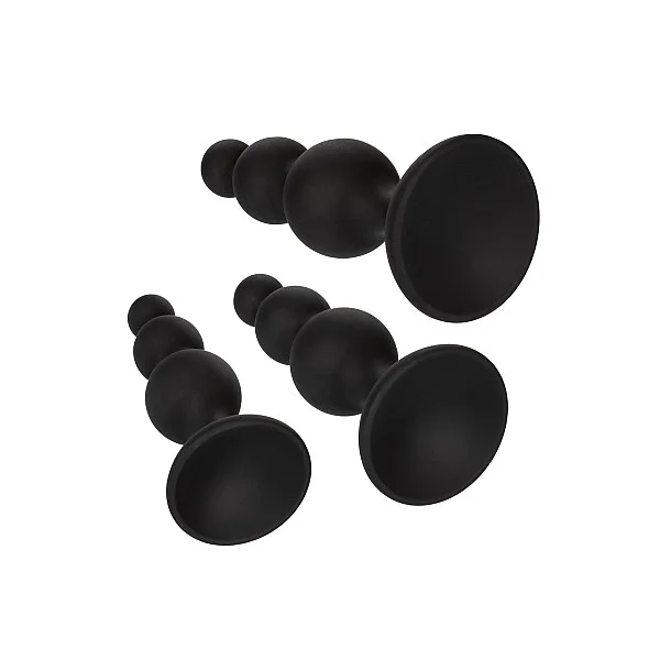 Silicone Beaded Anal Kit - Zwart van het merk Anal - Anale Kralen - online bestellen bij Masculum.nl. De discrete online seks-toys en erotisch heren ondergoed winkel voor gay & hetero mannen.