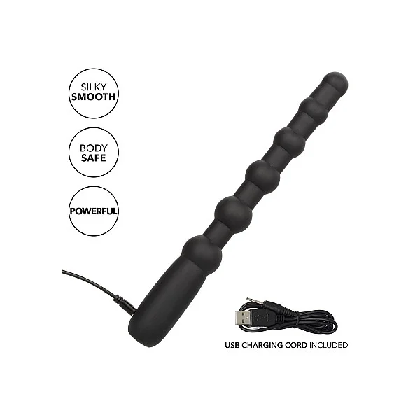Rechargeable X-10 Beads - Zwart van het merk Anal - Anale Kralen - online bestellen bij Masculum.nl. De discrete online seks-toys en erotisch heren ondergoed winkel voor gay & hetero mannen.
