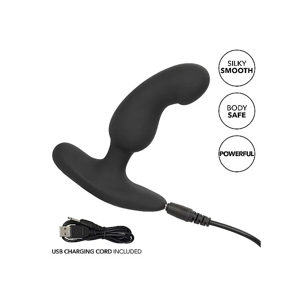 Rechargeable Curved Probe - Zwart van het merk Anal - Anaal Dildo's - online kopen bij Masculum.nl. De discrete online seks-toys en erotisch heren ondergoed winkel voor gay & hetero mannen.