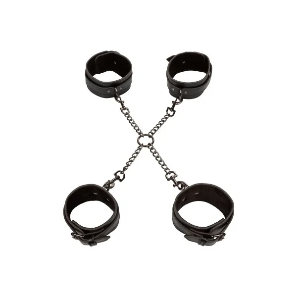 Euphoria Collection Hog Tie - Zwart van het merk Euphoria - Leren Boeien - online kopen bij Masculum.nl. De discrete online seks-toys en erotisch heren ondergoed winkel voor gay & hetero mannen.
