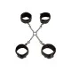 Euphoria Collection Hog Tie - Zwart van het merk Euphoria - Leren Boeien - online kopen bij Masculum.nl. De discrete online seks-toys en erotisch heren ondergoed winkel voor gay & hetero mannen.