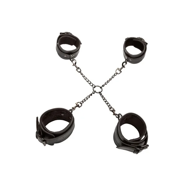 Euphoria Collection Hog Tie - Zwart van het merk Euphoria - Leren Boeien - online kopen bij Masculum.nl. De discrete online seks-toys en erotisch heren ondergoed winkel voor gay & hetero mannen.