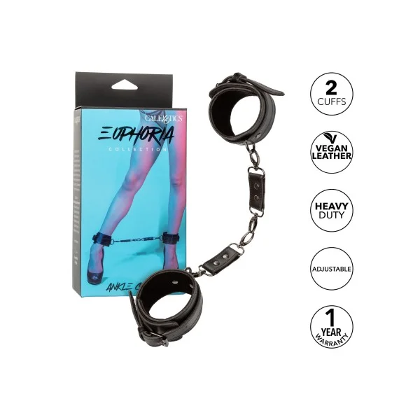 Euphoria Collection Enkel Boeien - Zwart van het merk Euphoria - Boeien - online kopen bij Masculum.nl. De discrete online seks-toys en erotisch heren ondergoed winkel voor gay & hetero mannen.