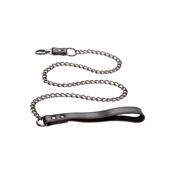 Euphoria Collection Halsband met Kettinglijn - Zwart van het merk Euphoria - BDSM Collars - online bestellen bij Masculum.nl. De discrete online seks-toys en erotisch heren ondergoed winkel voor gay & hetero mannen.