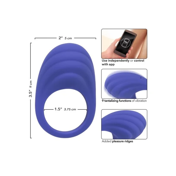 Connect Couples Ring - Paars van het merk Connect - Siliconen Cockringen - online bestellen bij Masculum.nl. De discrete online seks-toys en erotisch heren ondergoed winkel voor gay & hetero mannen.