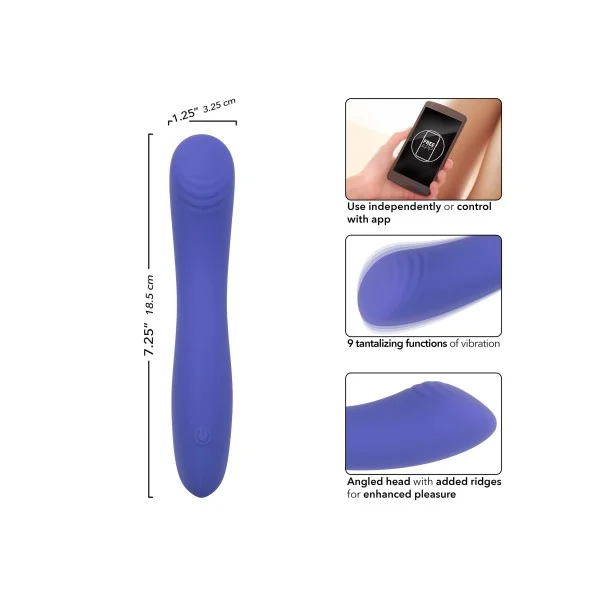 Connect Contoured 'G' - Paars van het merk Connect - Remote Control Vibrators - online kopen bij Masculum.nl. De discrete online seks-toys en erotisch heren ondergoed winkel voor gay & hetero mannen.