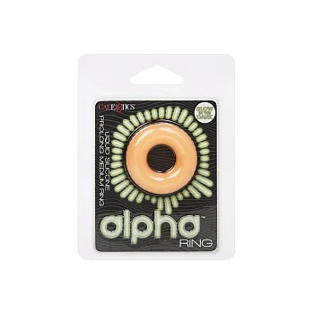 Alpha Glow-In-The-Dark Liquid Silicone Prolong Medium Ring