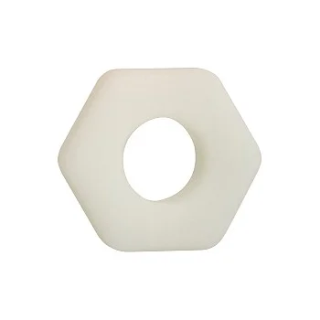 Alpha Glow-In-The-Dark Liquid Silicone Prolong Sexagon Ring