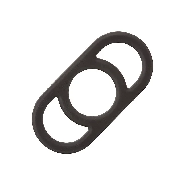 Alpha Liquid Silicone Commander Ring - Zwart van het merk Alpha - Silicone cockring - online bestellen bij Masculum.nl. De discrete online seks-toys en erotisch heren ondergoed winkel voor gay & hetero mannen.