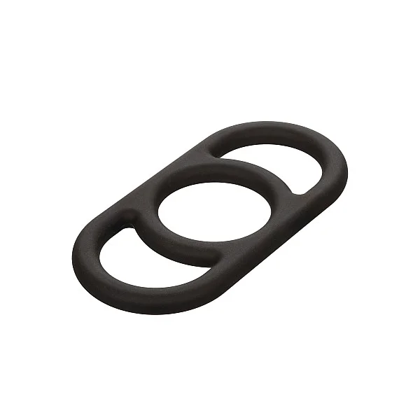Alpha Liquid Silicone Commander Ring - Zwart van het merk Alpha - Silicone cockring - online bestellen bij Masculum.nl. De discrete online seks-toys en erotisch heren ondergoed winkel voor gay & hetero mannen.