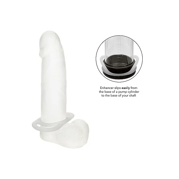 Alpha Liquid Silicone Commander Ring - Wit van het merk Alpha - Accessoires - online kopen bij Masculum.nl. De discrete online seks-toys en erotisch heren ondergoed winkel voor gay & hetero mannen.