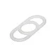 Alpha Liquid Silicone Commander Ring - Wit van het merk Alpha - Accessoires - online kopen bij Masculum.nl. De discrete online seks-toys en erotisch heren ondergoed winkel voor gay & hetero mannen.