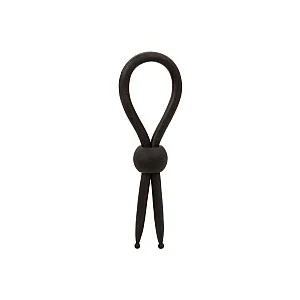 Alpha Liquid Silicone Lasso - Zwart