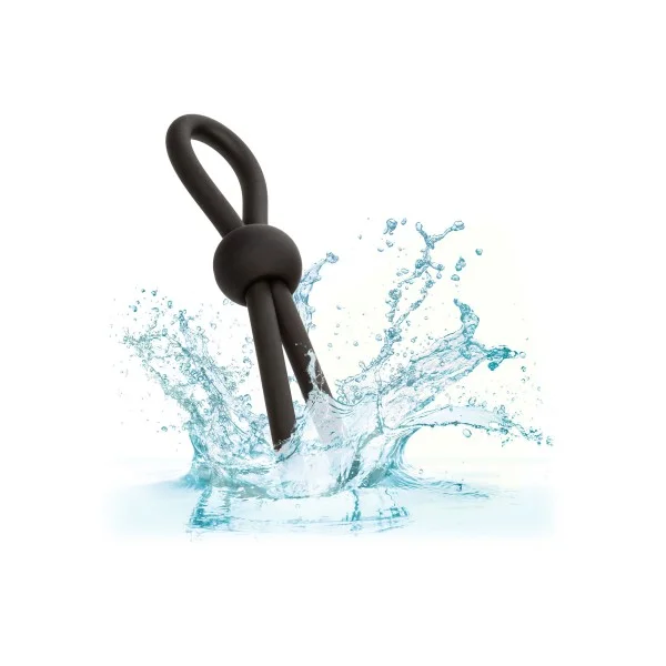Alpha Liquid Silicone Lasso - Zwart van het merk Alpha - Siliconen Cockringen - online kopen bij Masculum.nl. De discrete online seks-toys en erotisch heren ondergoed winkel voor gay & hetero mannen.