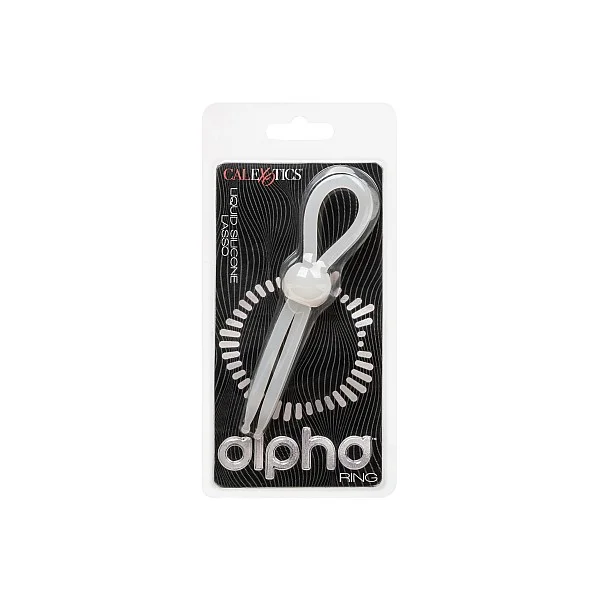 Alpha Liquid Silicone Lasso - Wit van het merk Alpha - Siliconen Cockringen - online bestellen bij Masculum.nl. De discrete online seks-toys en erotisch heren ondergoed winkel voor gay & hetero mannen.