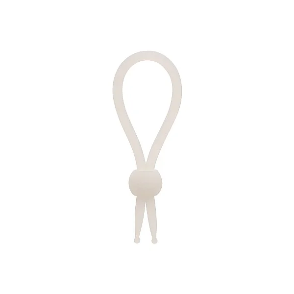 Alpha Liquid Silicone Lasso - Wit van het merk Alpha - Siliconen Cockringen - online bestellen bij Masculum.nl. De discrete online seks-toys en erotisch heren ondergoed winkel voor gay & hetero mannen.
