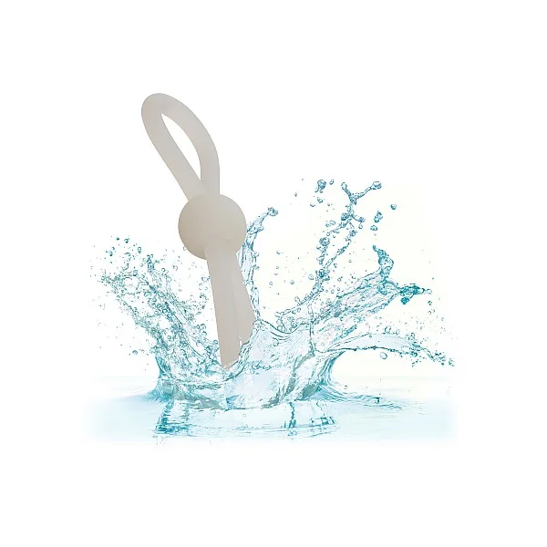 Alpha Liquid Silicone Lasso - Wit van het merk Alpha - Siliconen Cockringen - online bestellen bij Masculum.nl. De discrete online seks-toys en erotisch heren ondergoed winkel voor gay & hetero mannen.