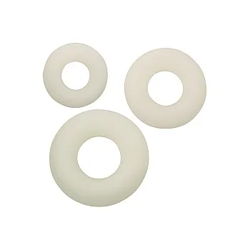 Alpha Glow-In-The-Dark Liquid Silicone 3 Ring Set