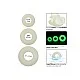 Alpha Glow-In-The-Dark Liquid Silicone 3 Ring Set van het merk Alpha - Siliconen Cockringen - online kopen bij Masculum.nl. De discrete online seks-toys en erotisch heren ondergoed winkel voor gay & hetero mannen.