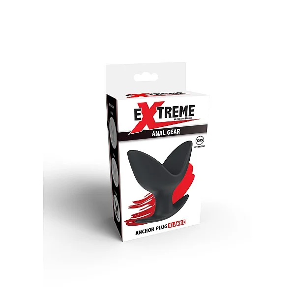 Anchor Plug XLarge - Zwart van het merk Extreme - Buttplugs - online bestellen bij Masculum.nl. De discrete online seks-toys en erotisch heren ondergoed winkel voor gay & hetero mannen.