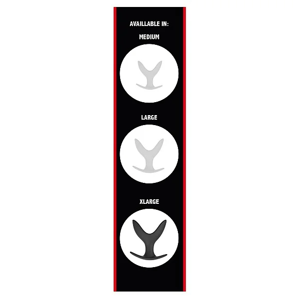 Anchor Plug XLarge - Zwart van het merk Extreme - Buttplugs - online bestellen bij Masculum.nl. De discrete online seks-toys en erotisch heren ondergoed winkel voor gay & hetero mannen.