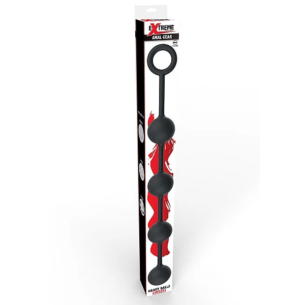 Heavy Anal Balls XLarge - Zwart van het merk Extreme - Anale Kralen - online kopen bij Masculum.nl. De discrete online seks-toys en erotisch heren ondergoed winkel voor gay & hetero mannen.