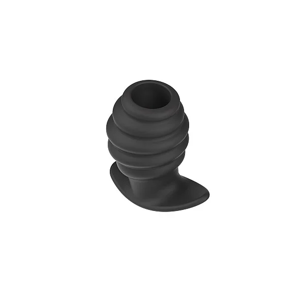 Invader Open Plug Large - Zwart van het merk Extreme - Holle Buttplugs - online bestellen bij Masculum.nl. De discrete online seks-toys en erotisch heren ondergoed winkel voor gay & hetero mannen.