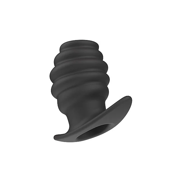 Invader Open Plug XLarge - Zwart van het merk Extreme - Holle Buttplugs - online kopen bij Masculum.nl. De discrete online seks-toys en erotisch heren ondergoed winkel voor gay & hetero mannen.