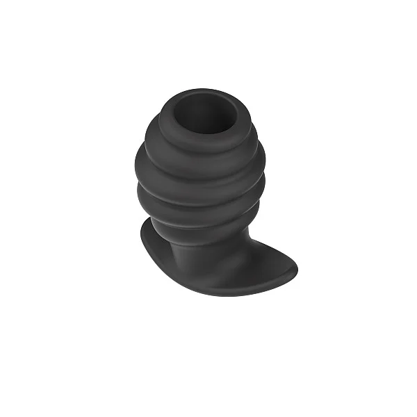 Invader Open Plug XLarge - Zwart van het merk Extreme - Holle Buttplugs - online kopen bij Masculum.nl. De discrete online seks-toys en erotisch heren ondergoed winkel voor gay & hetero mannen.