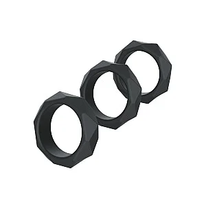 Extreme Heavy C-Ring Set - Zwart