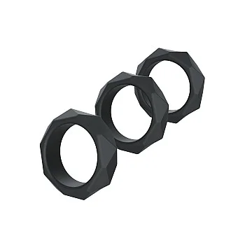 Extreme Heavy C-Ring Set - Zwart
