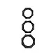 Extreme Heavy C-Ring Set - Zwart van het merk Extreme - Cockringen - online kopen bij Masculum.nl. De discrete online seks-toys en erotisch heren ondergoed winkel voor gay & hetero mannen.