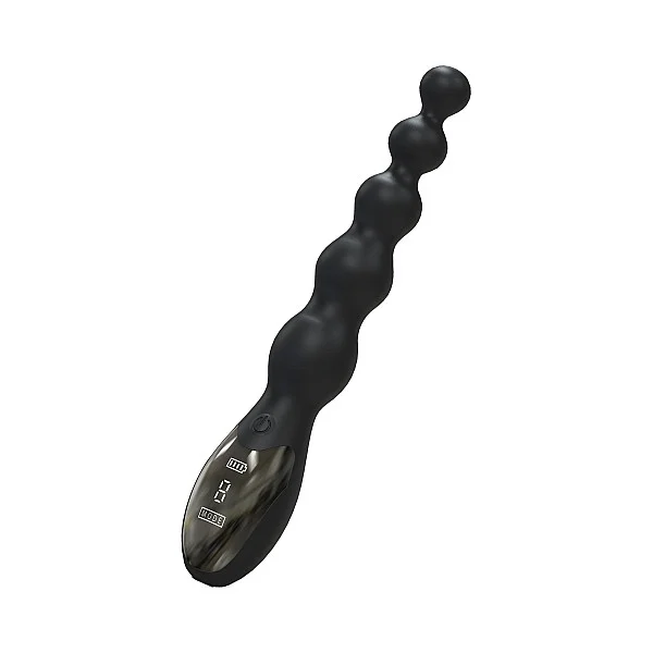 Extreme Beaded Anal Power Vibrator - Zwart van het merk Extreme - Siliconen Vibrators - online kopen bij Masculum.nl. De discrete online seks-toys en erotisch heren ondergoed winkel voor gay & hetero mannen.