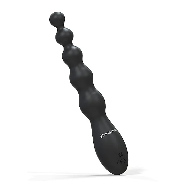 Extreme Beaded Anal Power Vibrator - Zwart van het merk Extreme - Siliconen Vibrators - online kopen bij Masculum.nl. De discrete online seks-toys en erotisch heren ondergoed winkel voor gay & hetero mannen.