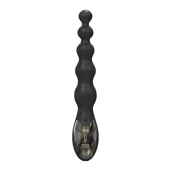Extreme Beaded Anal Power Vibrator - Zwart van het merk Extreme - Siliconen Vibrators - online kopen bij Masculum.nl. De discrete online seks-toys en erotisch heren ondergoed winkel voor gay & hetero mannen.