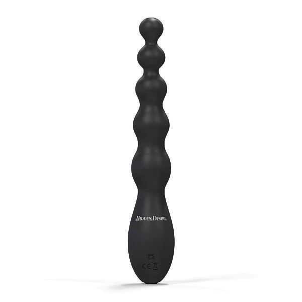 Extreme Beaded Anal Power Vibrator - Zwart van het merk Extreme - Siliconen Vibrators - online kopen bij Masculum.nl. De discrete online seks-toys en erotisch heren ondergoed winkel voor gay & hetero mannen.