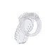 Hidden Desire Extreme Chastity Cock Cage Acrylic - Transparant van het merk Extreme - Peniskooien - online bestellen bij Masculum.nl. De discrete online seks-toys en erotisch heren ondergoed winkel voor gay & hetero mannen.