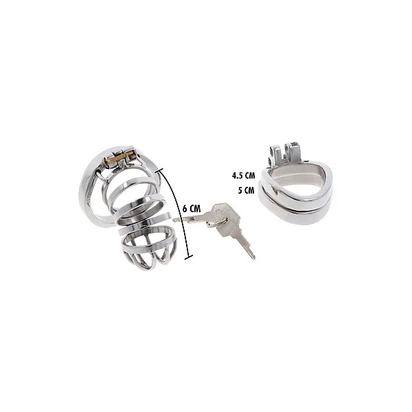 Hidden Desire Extreme Chastity Cock Cage Metal van het merk Extreme - Peniskooien - online kopen bij Masculum.nl. De discrete online seks-toys en erotisch heren ondergoed winkel voor gay & hetero mannen.