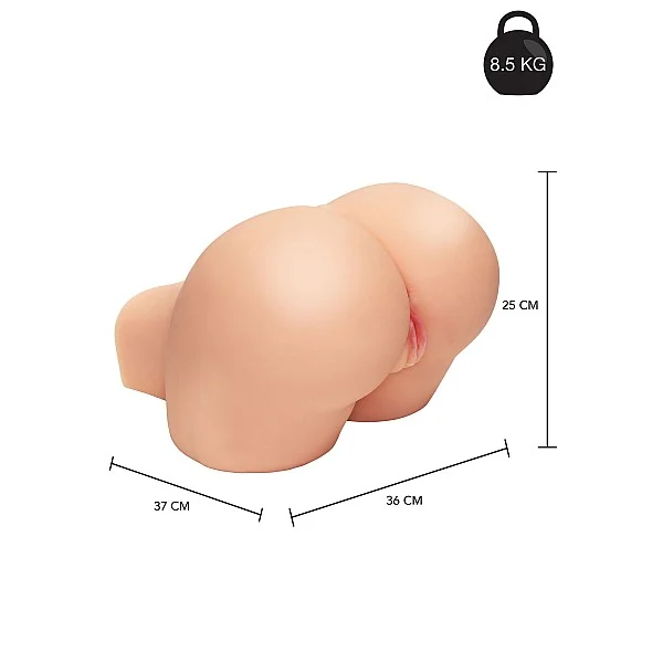 Fat Ass Bimbo 8.5kg - Lichte huidskleur van het merk Bangers - Masturbators - online bestellen bij Masculum.nl. De discrete online seks-toys en erotisch heren ondergoed winkel voor gay & hetero mannen.