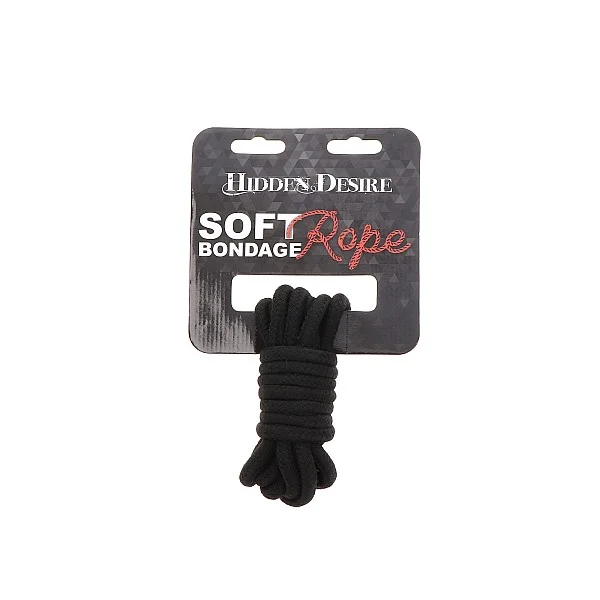 Bondage Rope 3M - Zwart van het merk Hidden Desire - Bondage Touwen - online kopen bij Masculum.nl. De discrete online seks-toys en erotisch heren ondergoed winkel voor gay & hetero mannen.