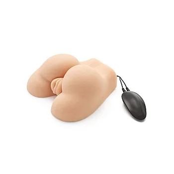 Fat Ass Fucker Vibrating - Lichte huidskleur