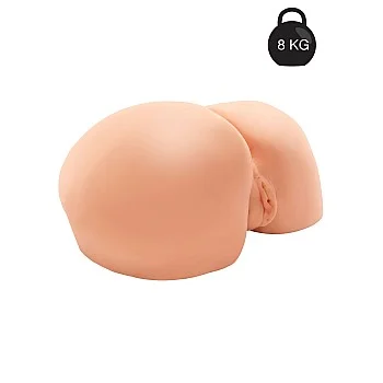 Big Bubble Butt Bitch Vibrating - Lichte huidskleur