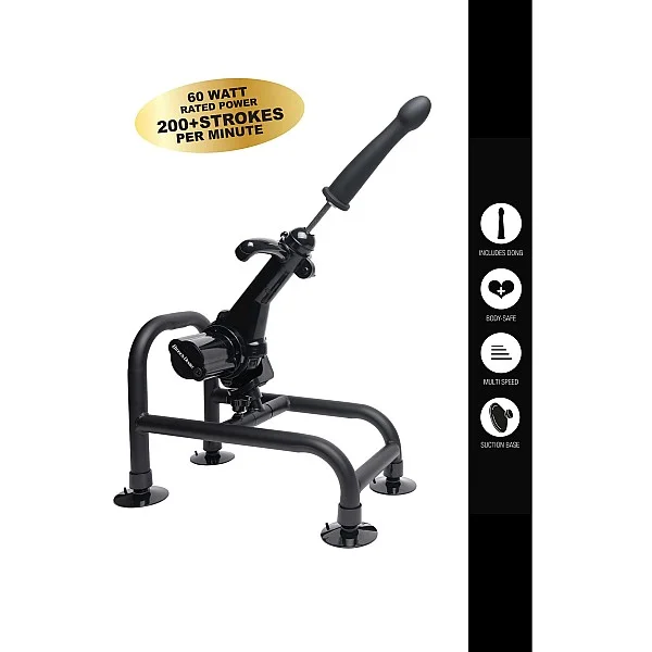 Bangers Fuck Machine Pro 3 Duo - Zwart van het merk Bangers Fuck Machines - Sexmachines - online kopen bij Masculum.nl. De discrete online seks-toys en erotisch heren ondergoed winkel voor gay & hetero mannen.