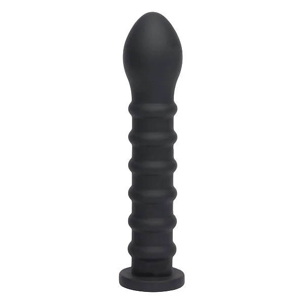 Ribbed Dong Easy-Lock 19 cm - Zwart van het merk Bangers Fuck Machines - Siliconen Dildo's - online kopen bij Masculum.nl. De discrete online seks-toys en erotisch heren ondergoed winkel voor gay & hetero mannen.