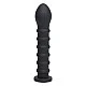 Ribbed Dong Easy-Lock 19 cm - Zwart van het merk Bangers Fuck Machines - Siliconen Dildo's - online kopen bij Masculum.nl. De discrete online seks-toys en erotisch heren ondergoed winkel voor gay & hetero mannen.