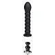 Ribbed Dong Easy-Lock 19 cm - Zwart van het merk Bangers Fuck Machines - Siliconen Dildo's - online kopen bij Masculum.nl. De discrete online seks-toys en erotisch heren ondergoed winkel voor gay & hetero mannen.